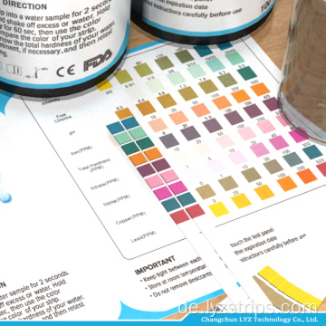 Wasserteststreifen 9 Parameter Wassertestkit